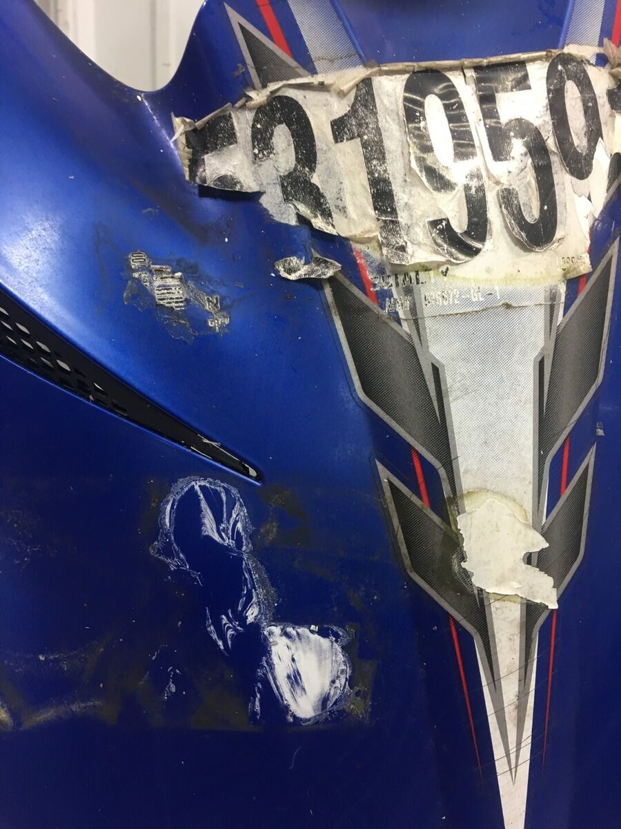 06 Polaris 700 Classic Snowmobile front engine cover hood 06 Polaris 700 Classic Snowmobile front engine cover hood