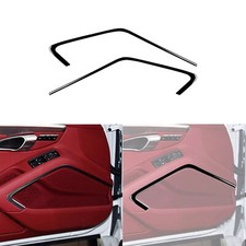 Piano Black Interior Door Speaker Frame Trim ...
