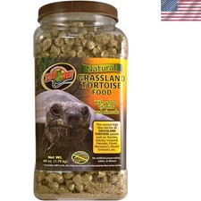 60 oz. Natural Tortoise Food - Nutrient-Rich Diet for All Breeds and Life Stages