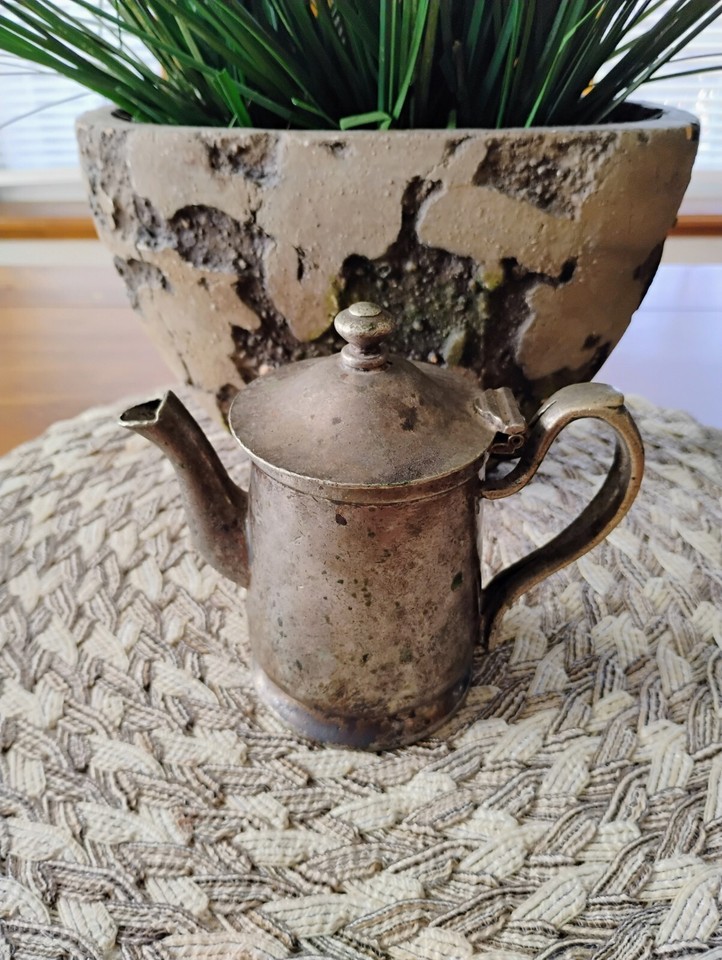 Antique WearBrite Nickel Silver & CO Teapots eBay