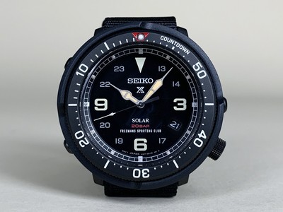 NEW Seiko X Freemans Sporting Club Prospex Solar Diver Tuna Ltd Ed Watch  SBDJ025 | eBay
