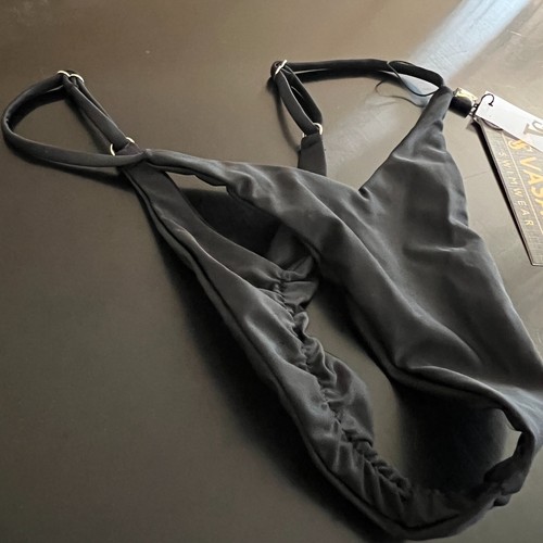 NEW Vasaro Perfect Tanning Bikini Bottoms in Black Size Medium - Picture 4 of 6