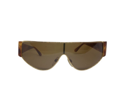 Sonnenbrille Herren Damen 80er Vintage Maske Gr. 130/S LAURA BIAGIOTTI