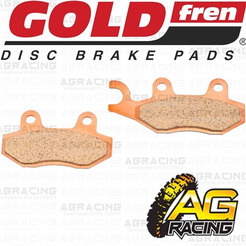 Pastiglie freno anteriori sinistra Goldfren S33 ceramica carbonio per Honda Ca 125 Rebel - Foto 2 di 3