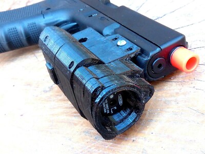 Airsoft3D Albert-01 Laser Aiming Module (LAM) - Resident Evil Inspired