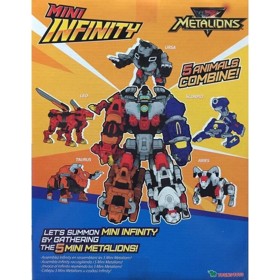 Metalions MINI INFINITY Transformers Robot Action Figure Young Toys New - Image 3 of 3