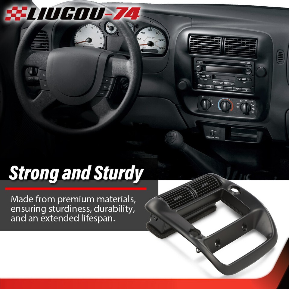 Center Dashboard Dash Radio Panel Fit For Ford 1997-2006 Ranger 97-2001 Explorer - Foto 2