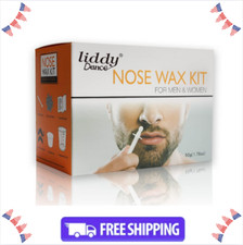 Nose Hair Removal - Wax Kit for Men and Women with 50G, 20 Applicators, 10 Pods,
