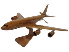 KC-135 Stratotanker USAF Air Force Boeing Tanker Refueler Wood Wooden Jet Model
