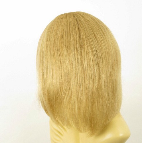 wig for women 100% natural hair light blond ref severine 22 PERUK - Imagen 4 de 8