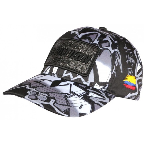 Casquette El Patron Grise Dorée - Toile Réfléchissante Avec Strass - Colombia - Taille Unique - Neuf Avec étiquettes