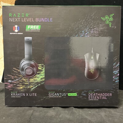 Razer Next Level Bundle - Kraken X Lite Wired Headset SEALED