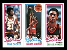 1980 Topps Basketball #43 Cooper Malone Johnson NM/MT *e18