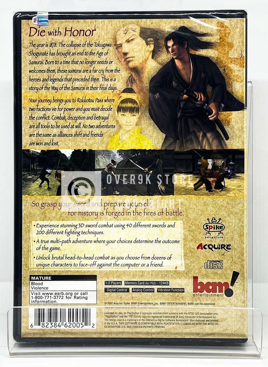 Way of the Samurai - PS2 - Brand New | Factory Sealed