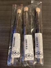 3 NEW BareMinerals Double-Ended Seamless Blending Blend Smudge Brush