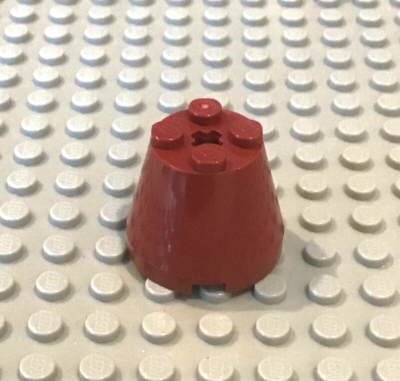 LEGO Dark Red Cone 3x3x3, Part 6233 | eBay
