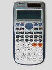 Casio FX-115ES PLUS Scientific Calculator Tested Works No Cover