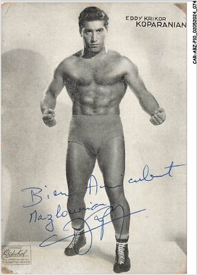 CAR-ABZP10-0759-SPORT - Eddy Krikor - Koparanian - Original Autograph
