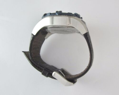 RELOJ DE BUCEO PARA HOMBRE INVICTA RESERVE EXCURSION ESFERA AZUL SS # 11021 CON CORREA DE CUERO - Imagen 6 de 12
