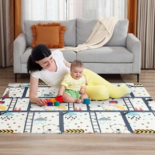 Baby Vivo Tapis de Jeu Jouet pour Enfant Bébé Apprentissage Mousse Tapis de sol