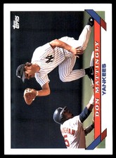 Don Mattingly 1993 Topps #32 Yankees MLB READ FREE SHIPPING AutographDen