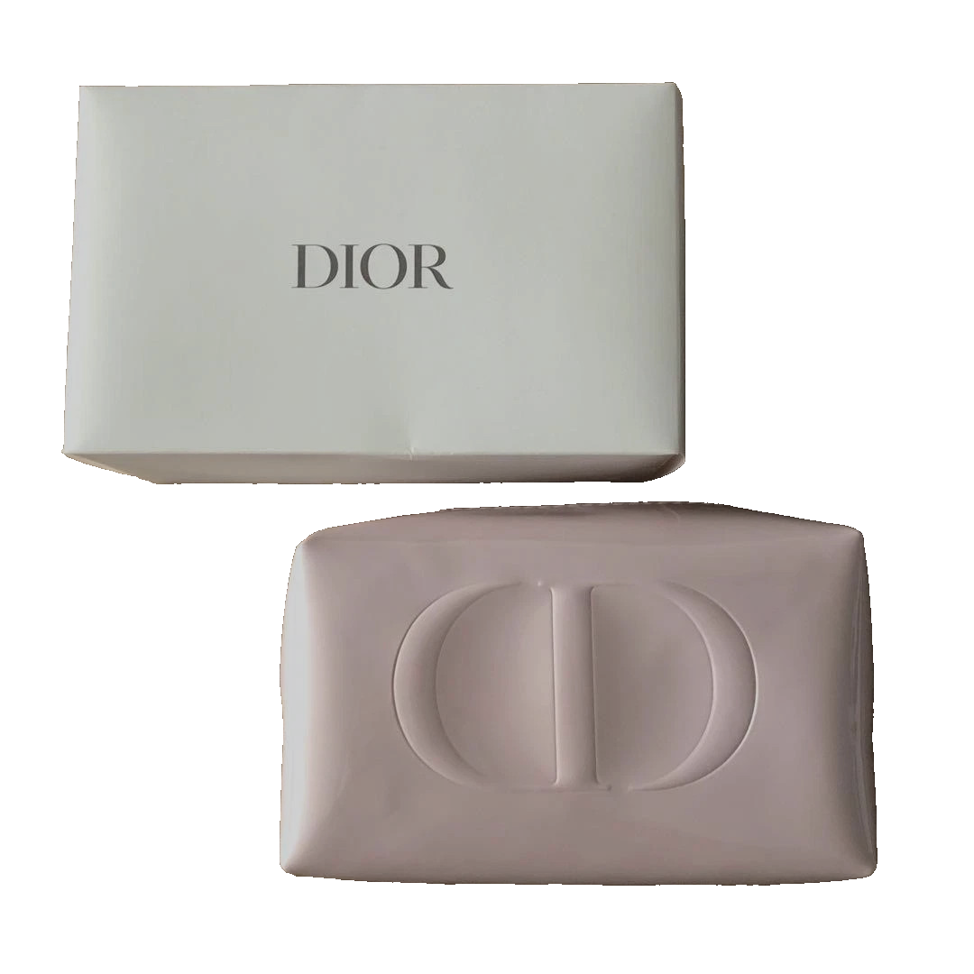 Dior Trousse Pouch Pink Patent Makeup Zip Bag with 3 Samples for