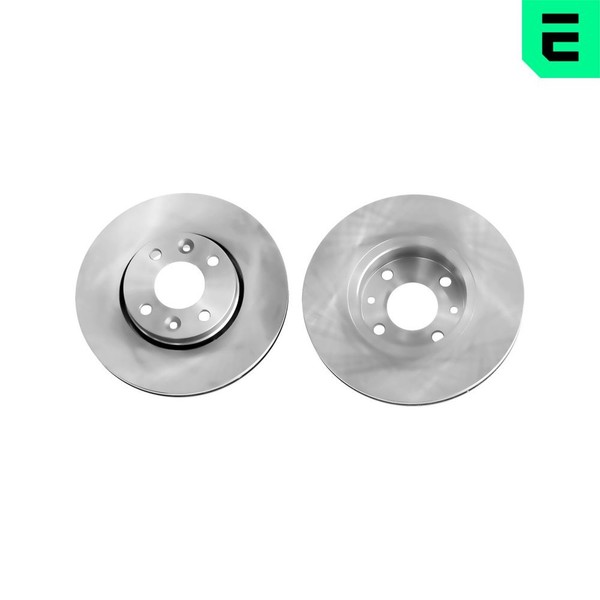 2X Bremsscheibe Optimal BS-7480C FüR KR0 CR0 Nissan Renault Dacia BR0 Modus Clio-image