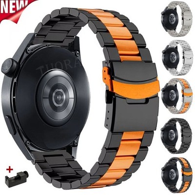 22mm Titan Metall Armband for HUAWEI WATCH 4 3 Pro GT 2 3 4 GT 5/5 Pro 46mm Band