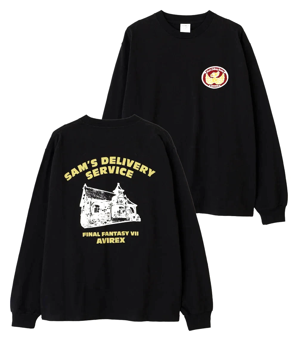 AVIREX Final Fantasy VII PINUP T-SHIRT M AVIREX（アヴィレックス