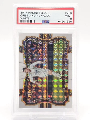 2017 Panini Select Cristiano Ronaldo White /99