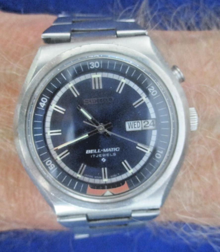 Vintage Seiko Bell-Matic 4006-6040 Gent's Watch In Excellent Working Order image 4