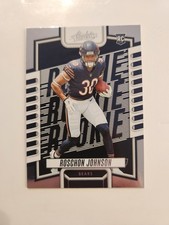 Panini 2023 Absolute Rookie Roschon Johnson #134 Chicago Bears Silver Foil 