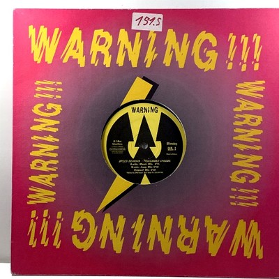 SPEED DEMONS - PROCESSED CHEESE, Warning Records WA 2, BE 1995, Techno Vinyl, 03