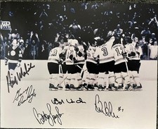  Philadelphia Flyers Stanley Cup Celebration   Signed 8x10 Photo COA