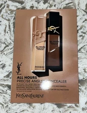 YSL Yves Saint Laurent All Hours Precise Angles Concealer 6 Shade Sample Card