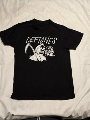 Deftones Grim Reaper T-Shirt This Is Our Time Sz S Hot Topic Black Graphic Band 