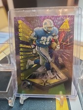 Pinnacle Zenith Z-Team Barry Sanders 1995 #Zt4 hermosas piezas Detroit Lions