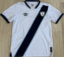 Umbro Guatemala National Team Soccer Jersey White Navy Blue Size L