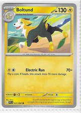 Boltund 031/094 Common Phantasmal Flames Pokemon Near Mint