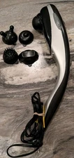 HoMedics HHP-340H-2 Percussion Body Massager w/ Heat  4 Heads  Works Great 