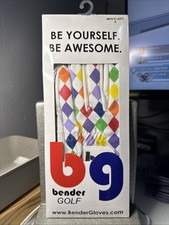 Bender Golf Argyle Mesh Golf Glove