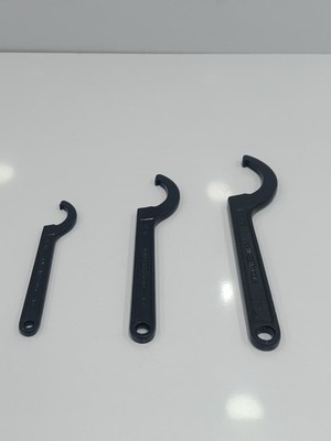 LOT OF 3 ASAHI C HOOK SPANNER WRENCH 34-35, 52-55,68-75