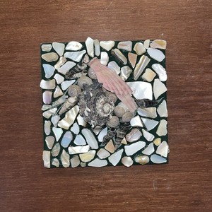 Handmade Year Of The Horse Mosaic Shell Tile Decoration 🐎 One Of A Kind ⭐️