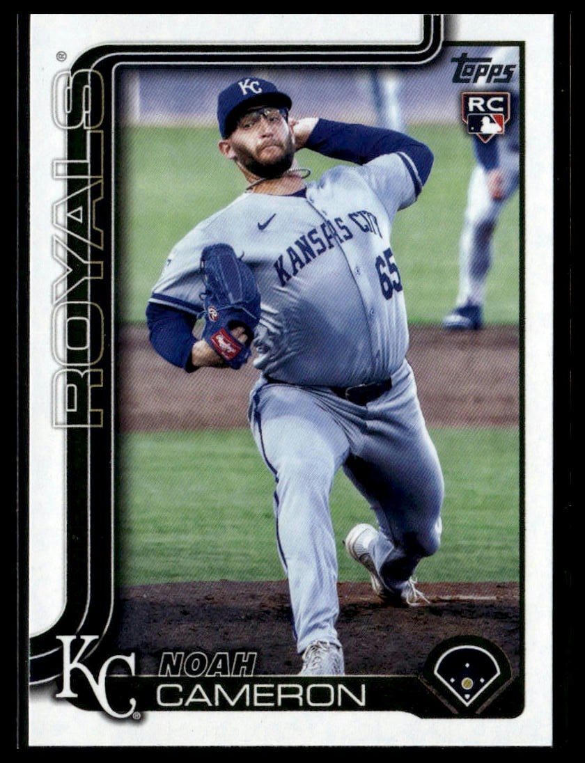 2025 Topps Update #US65 Noah Cameron