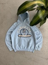 80s UNC Tar Heel Spelled Out Faded Hoodie