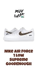 Supreme/GOODENOUGH Nike Air Force 1 Low EU 42.5  US 9