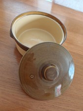 Vintage T.G. Green Granville Stoneware Crock with Lid | Made in England