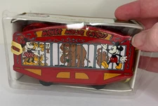 Vintage Walt Disney Co Kurt Adler Santa's World Ornament Mickey Mouse Circus
