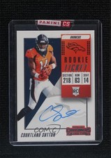 2018 Panini Contenders Rookie Ticket RPS Courtland Sutton #115 Auto ht2