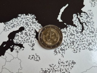 2 euro ESTONIE "Finno Ugric people" 2021 COINCARD